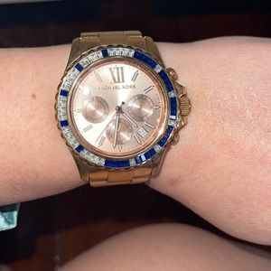 Michael Kors rose gold watch